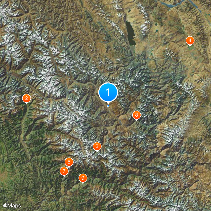 Kaza Map