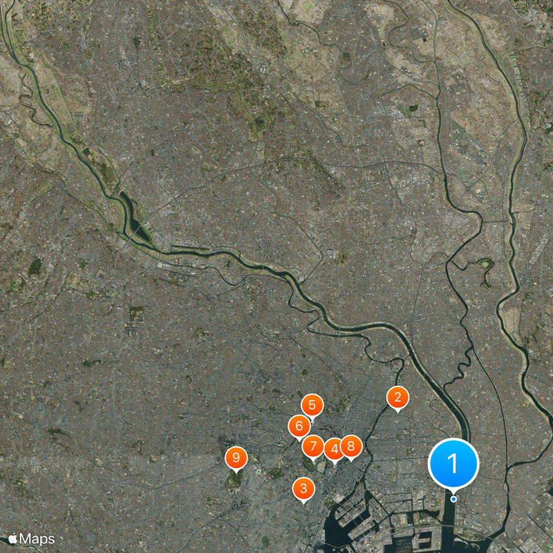 Naka River Map