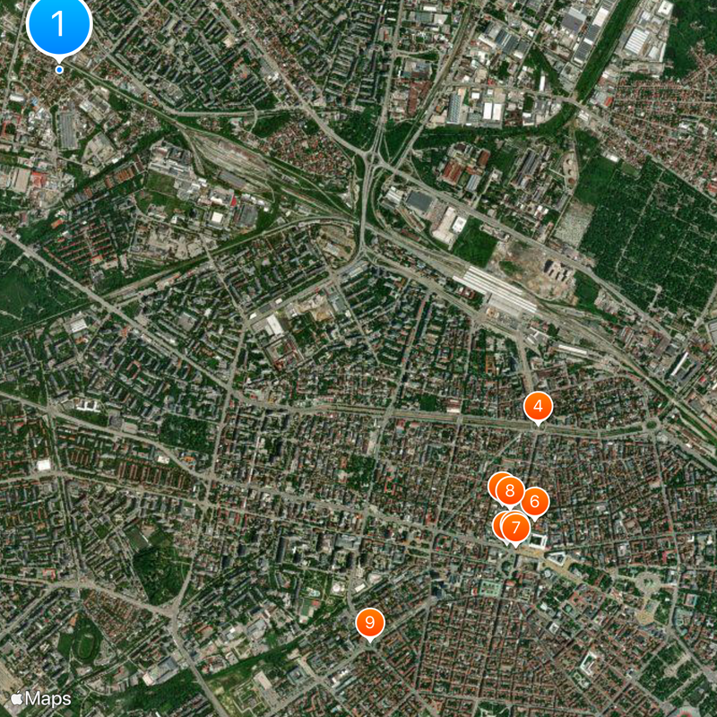 25th MMC – Sofia-city 25 Map