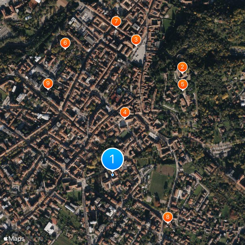 Gorizia Mapa
