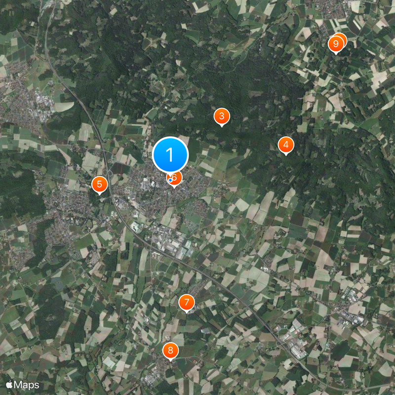 Dissen am Teutoburger Wald Map