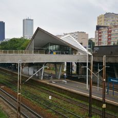 West footbridge at Warszawa Ochota