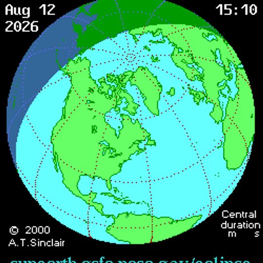Solar eclipse of August 12, 2026
