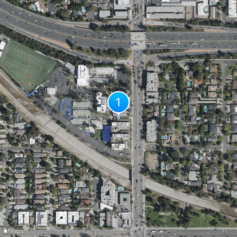 Campbell Hall School Map