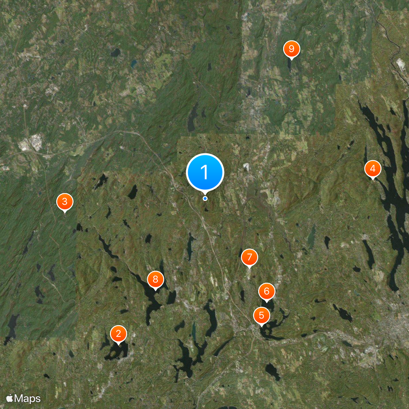 Wonder Lake State Park Mappa