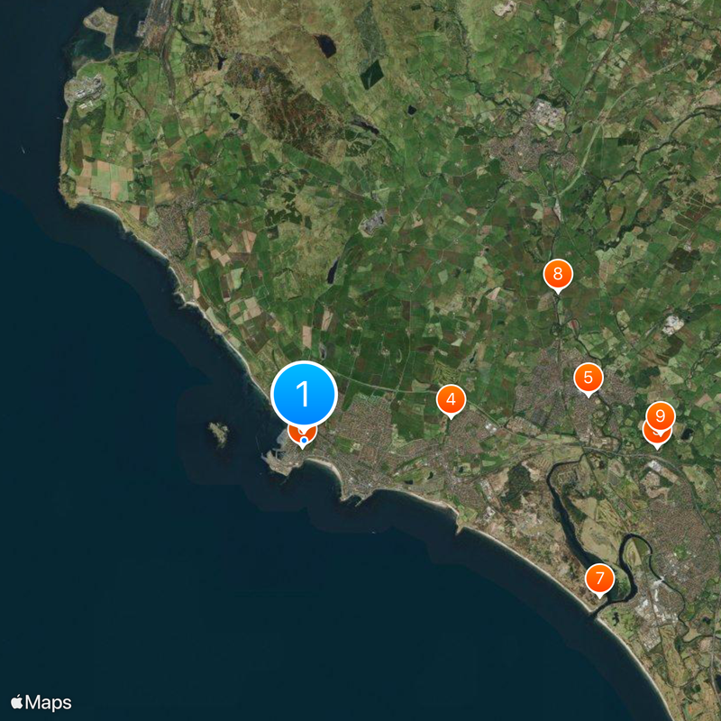 Ardrossan Map