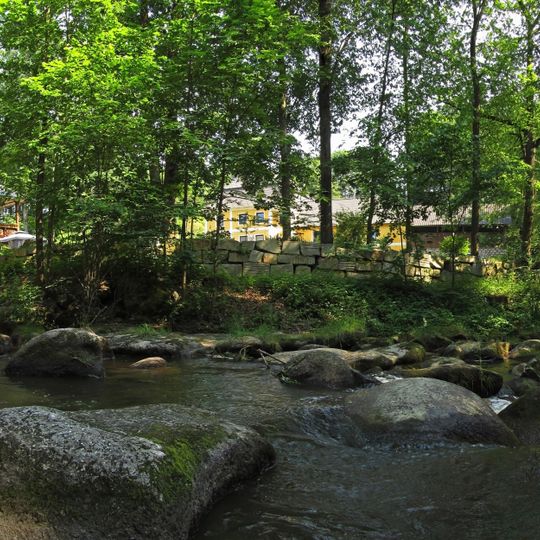 Breakthrough of Braunaubach creek