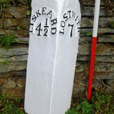 Milepost West Of Gelly Copse Cottage (Ngr Sx1909764205)