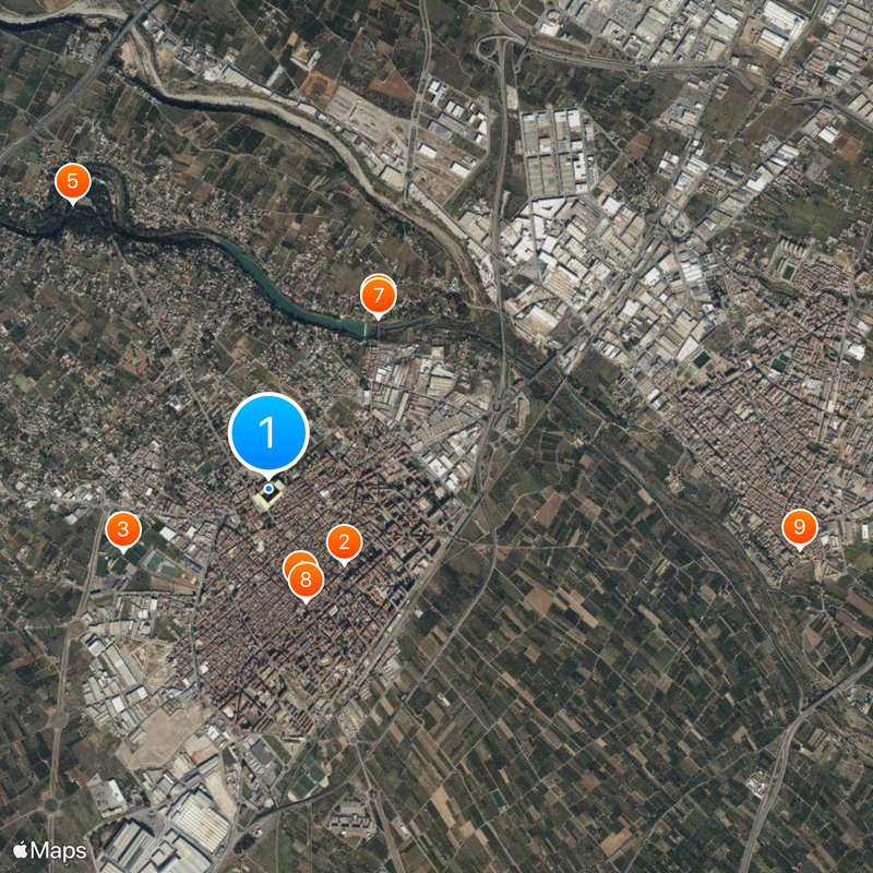 Estadio de la Cerámica Mapa