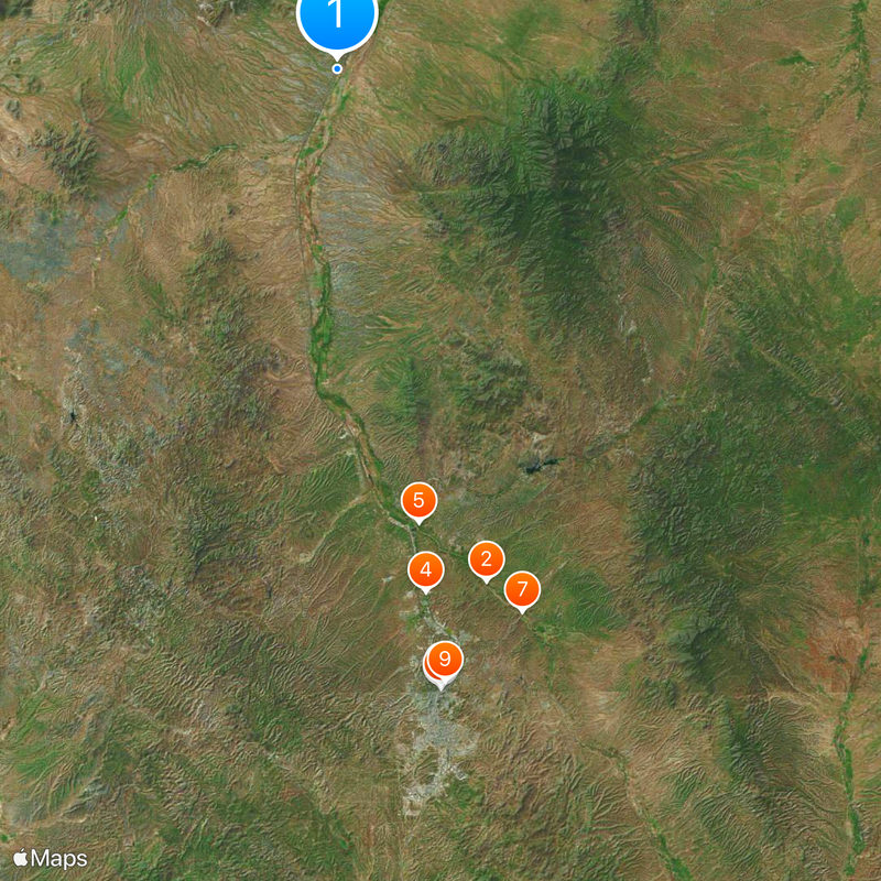 Interstate 19 Map
