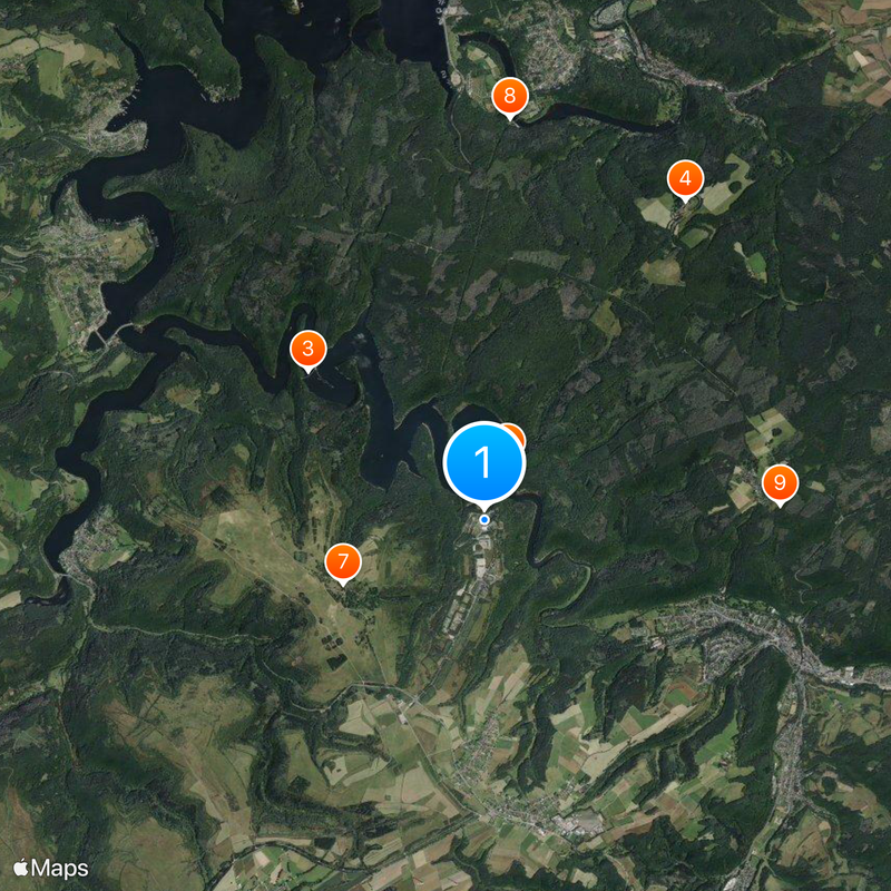 Ordensburg Vogelsang Map