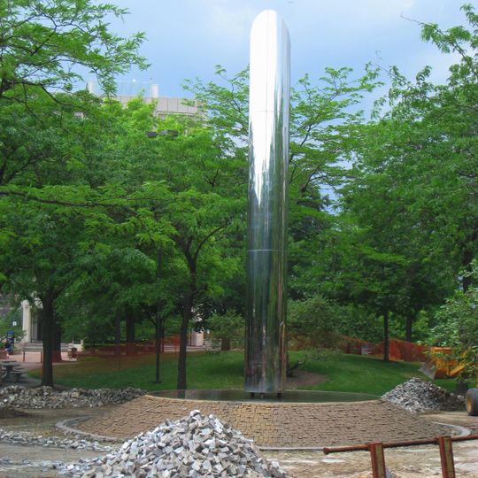 Michelson-Morley Memorial Fountain
