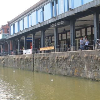 Floating Harbour Quay Wall And Bollards Extending For Approximately 900 Metres