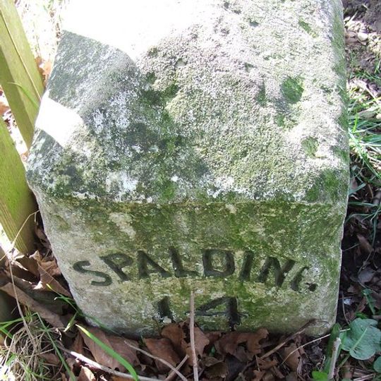 Milestone Beside Wortley's Lane
