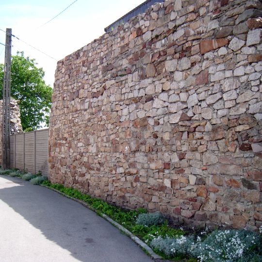 Pozostałości murów miejskich, przed 1380 r.