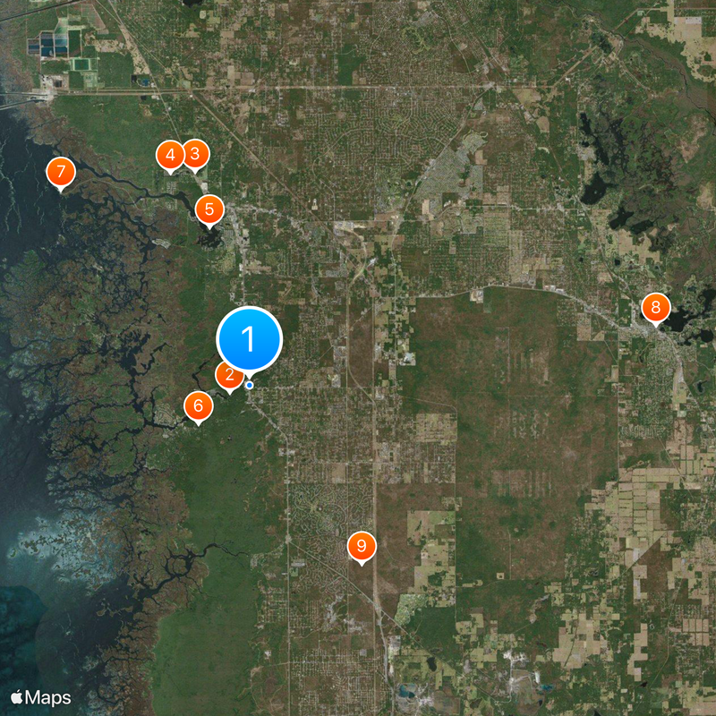 Homosassa Springs Map