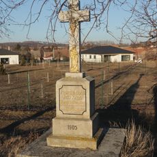 Kříž u cesty u Jakubova u Moravských Budějovic