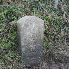Milestone, Prospect Corner, Belladown Hill, Newton Tracey, just S of Prospect House