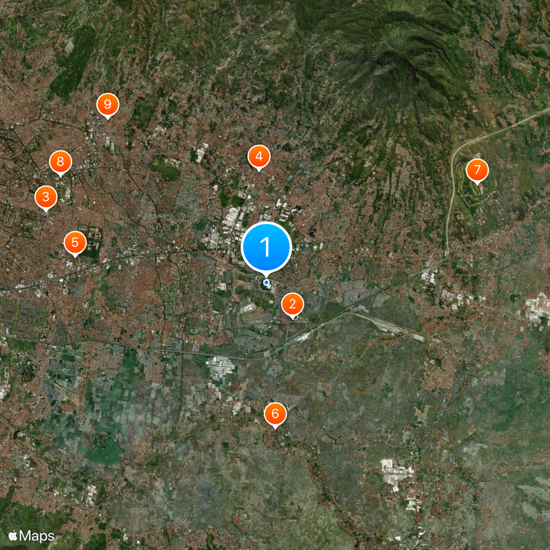 Al-Jabbar Mosque Mapa