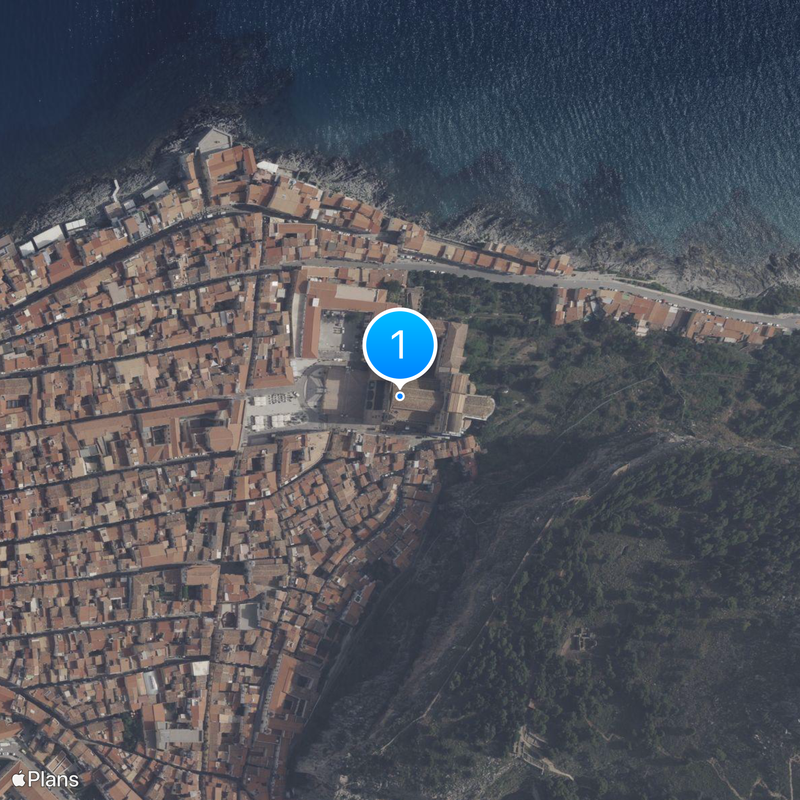 Catedral de Cefalù Mapa