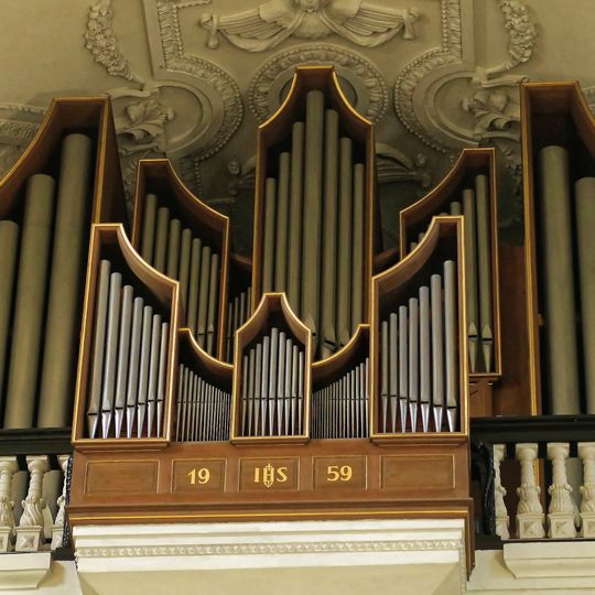 Orgel der röm.-kath. Jesuitenkirche zur hlgst. Dreifaltigkeit