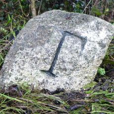 Boundary Stone At Sw 778487 Ne