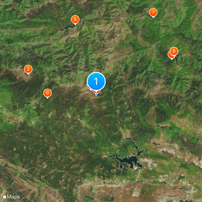 Black Lake of Urbión Mappa