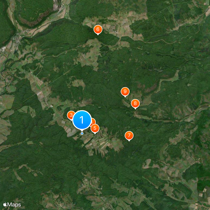 Park Narodowy Krasu Węgierskiego Mapa