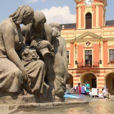 Kašna se sousoším Vinobraní