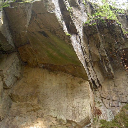 Ehemaliger Steinbruch SW von Theisseil