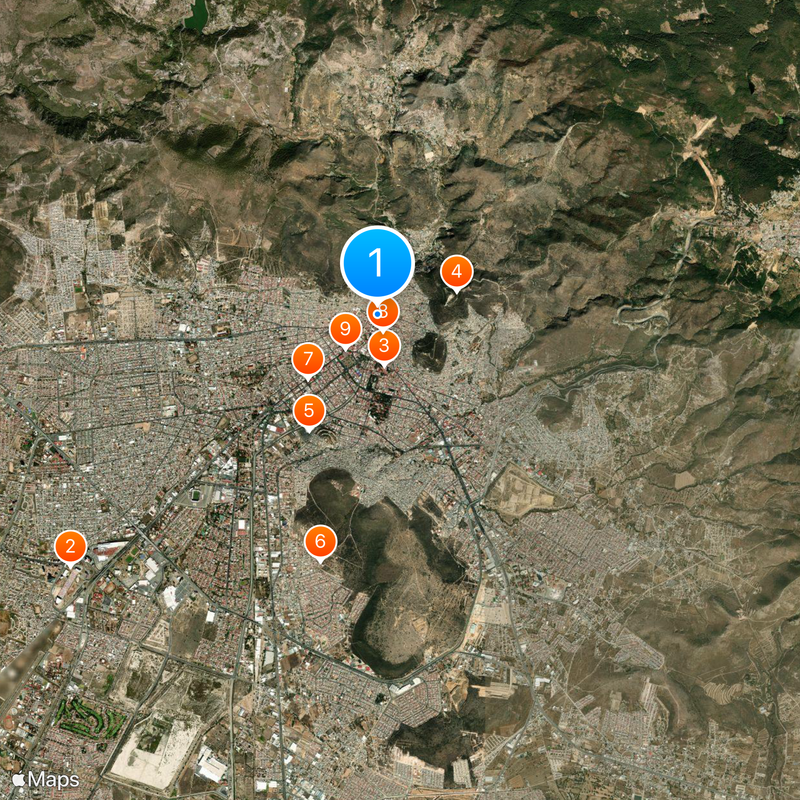 Monumental Clock of Pachuca Mapa