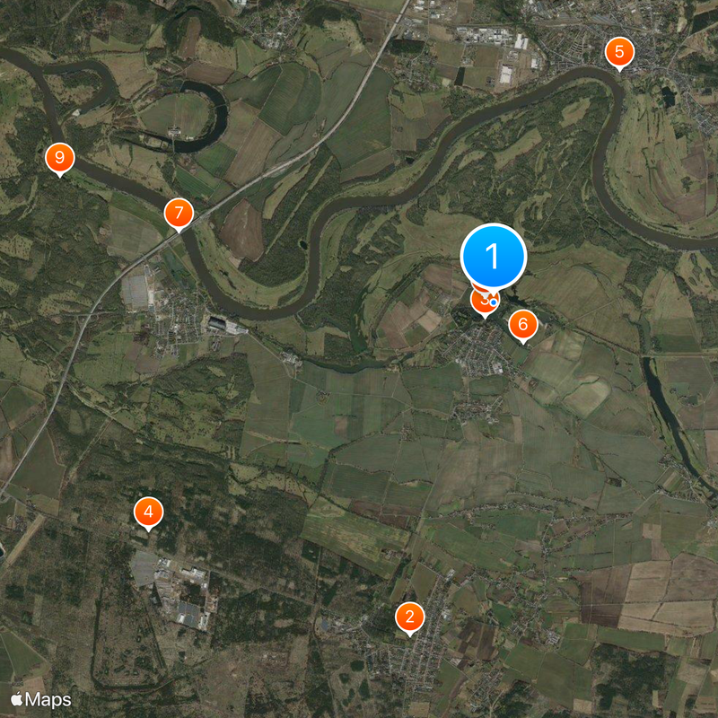 Wörlitzer Park Mapa