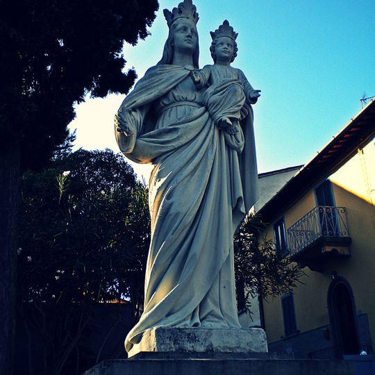 Statua Madonna di Poggio alla Malva