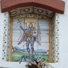 Ceramic panel of Saint Michael