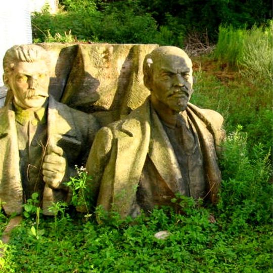 Pomnik Lenina i Stalina w Ołomuńcu