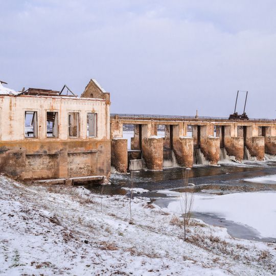 Hydroelectric power plant in Căzănești