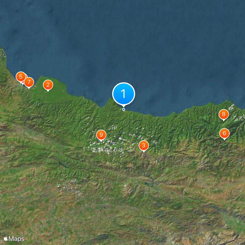 Ordu Map