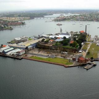 Les vestiges industriels de l'île Cockatoo