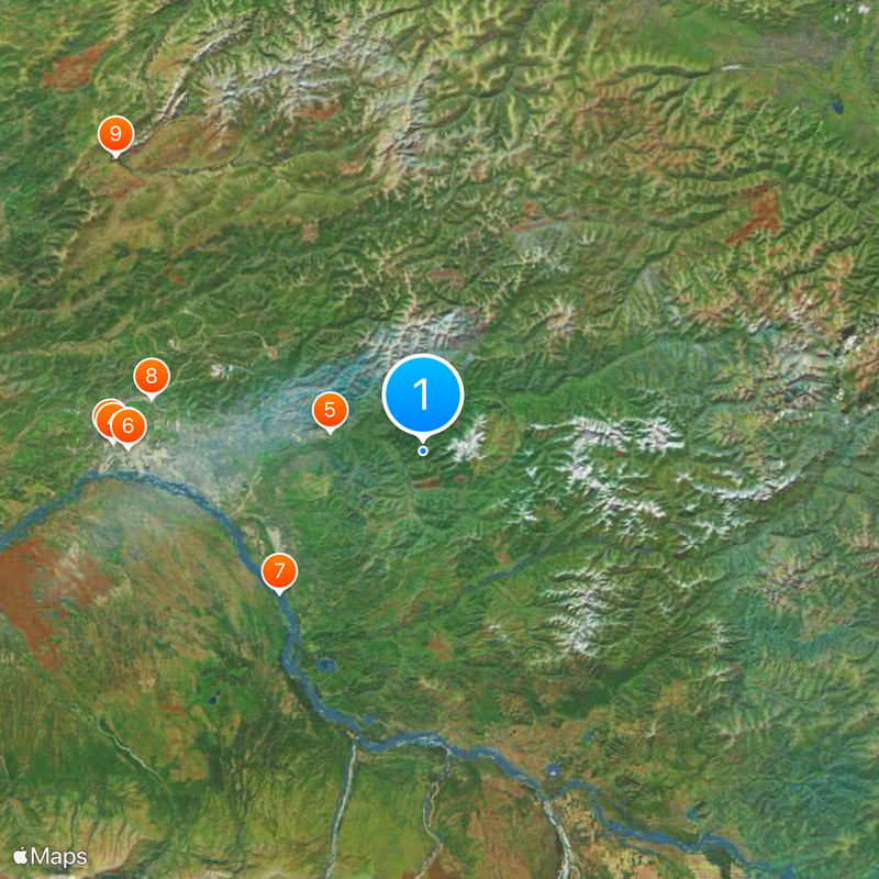 Borough de Fairbanks North Star Mapa