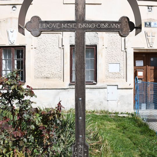 Misijní kříž v Brně-Obřanech
