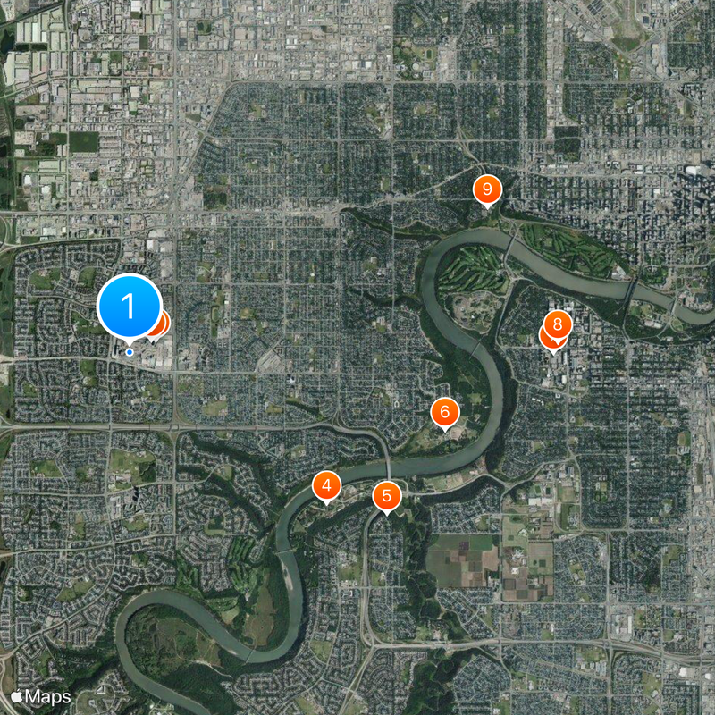 World Waterpark Mapa