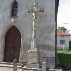 Wayside cross near Chapel of Saint John of Nepomuk