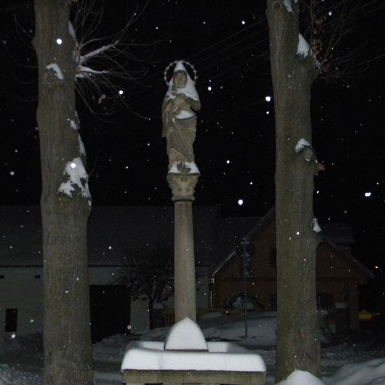 Maria column in Horní Pěna