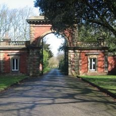 Main Lodges And Entrance Gates To Lytham Hall And Attached Boundary Wall To North East
