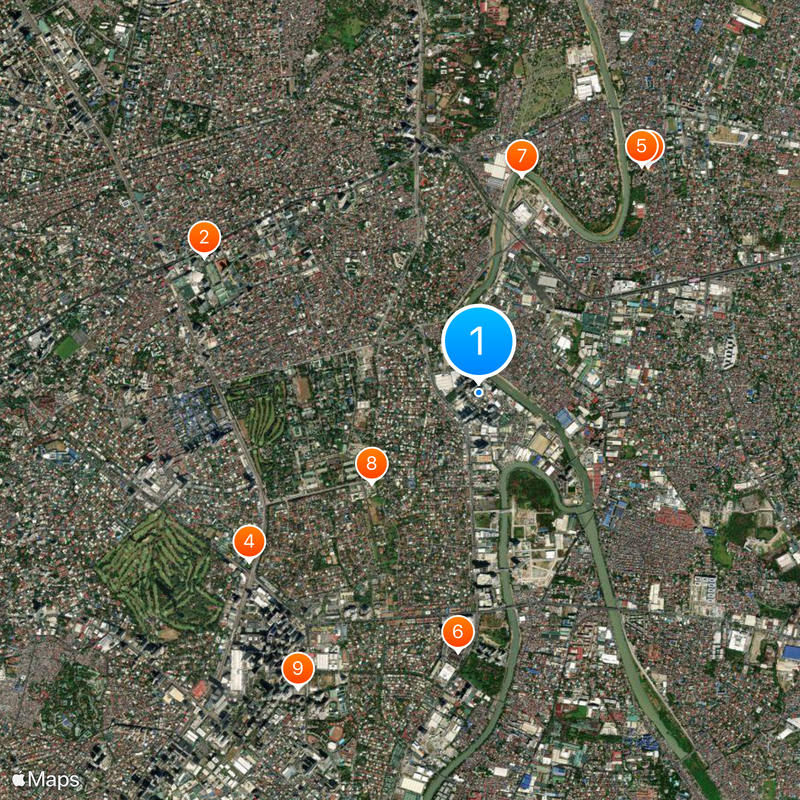 Eastwood City Map