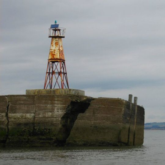 Amble North Pier light