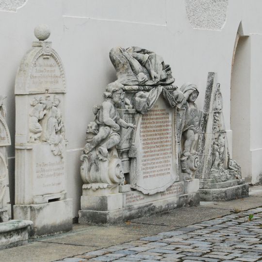 Retz Altstadt Grabsteine