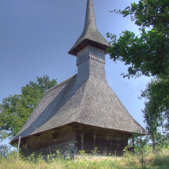 Wooden church in Arduzel, Maramureș