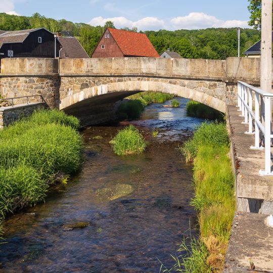 Post-Brücke Mulda/Sa.