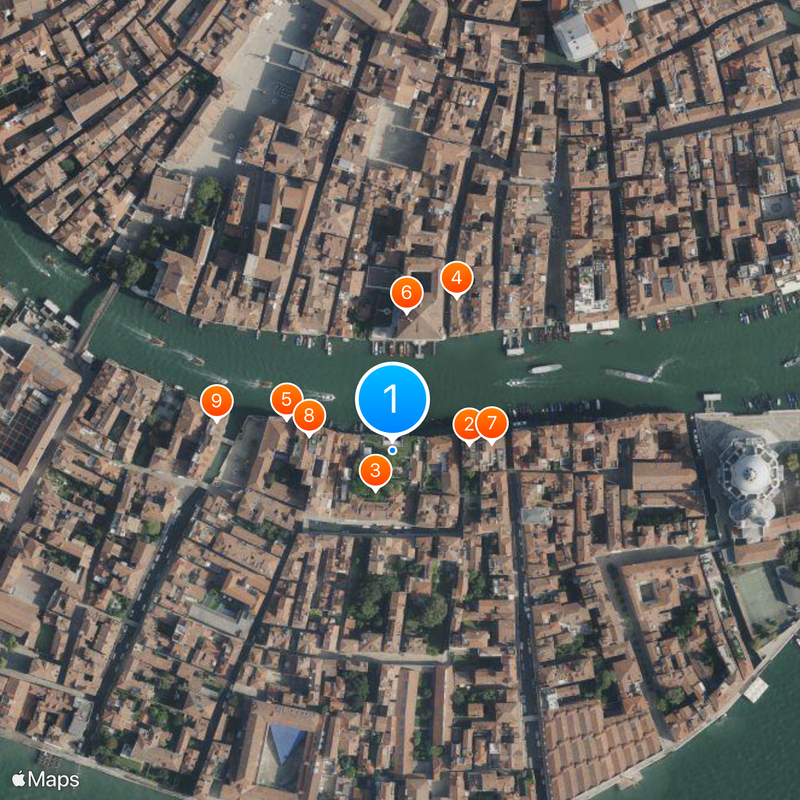 Peggy Guggenheim Collection Mapa